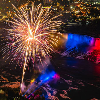 Niagara Falls Fireworks Display