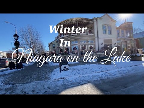 Exploring Niagara-on-the-Lake in Winter | Walking tour