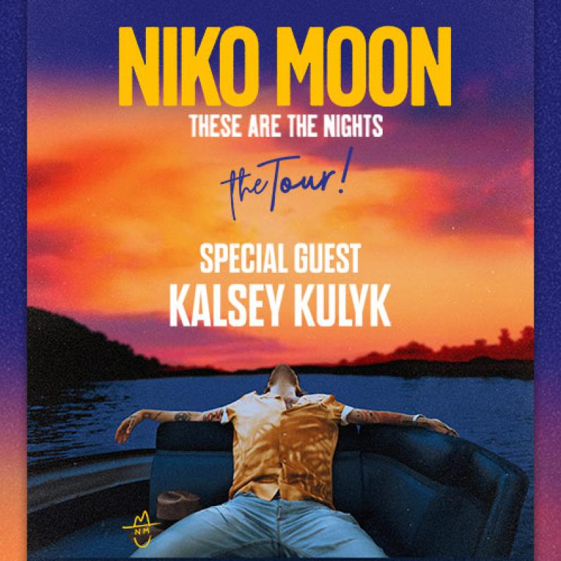 Niko Moon These Are the Nights Tour Promo Image